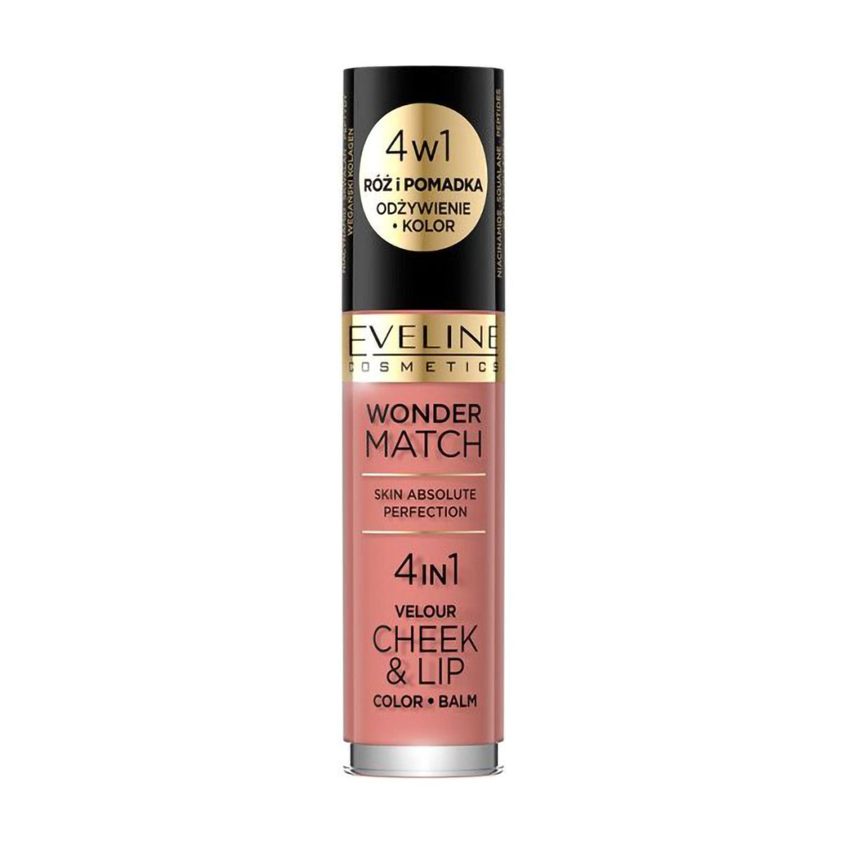 Тінт для губ і щік Eveline Cosmetics Wonder Match, 01, 4.5 мл