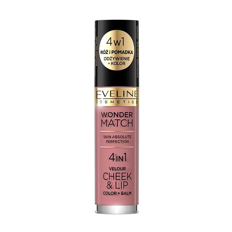 Тінт для губ і щік Eveline Cosmetics Wonder Match, 02, 4.5 мл